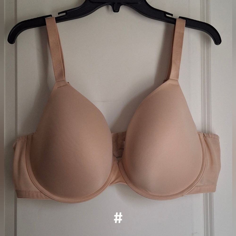 Auden Seamless Nude Bra Sz 42 DD Underwear Casual Longwear Sexy Comfty